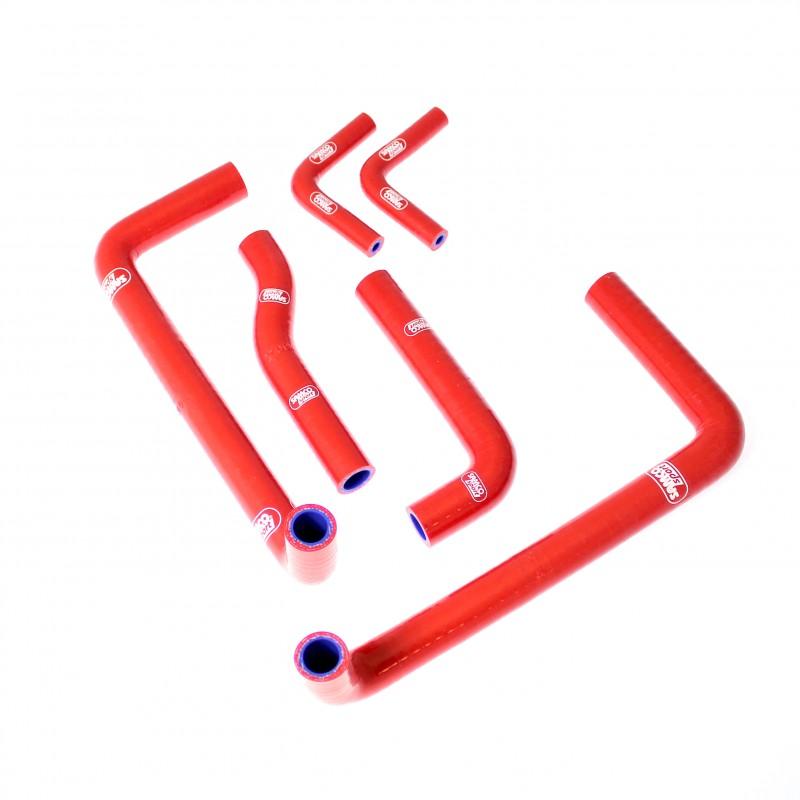 SAMCO HOSE KIT GASGAS, 6 PIECE KIT, RED, GAS-3 RD