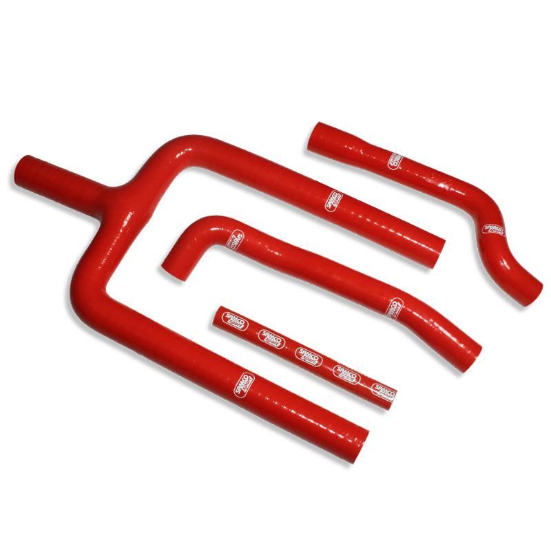 SAMCO HOSE KIT GASGAS Thermostat Bypass, 4 PIECE KIT, RED, GAS-9 RD
