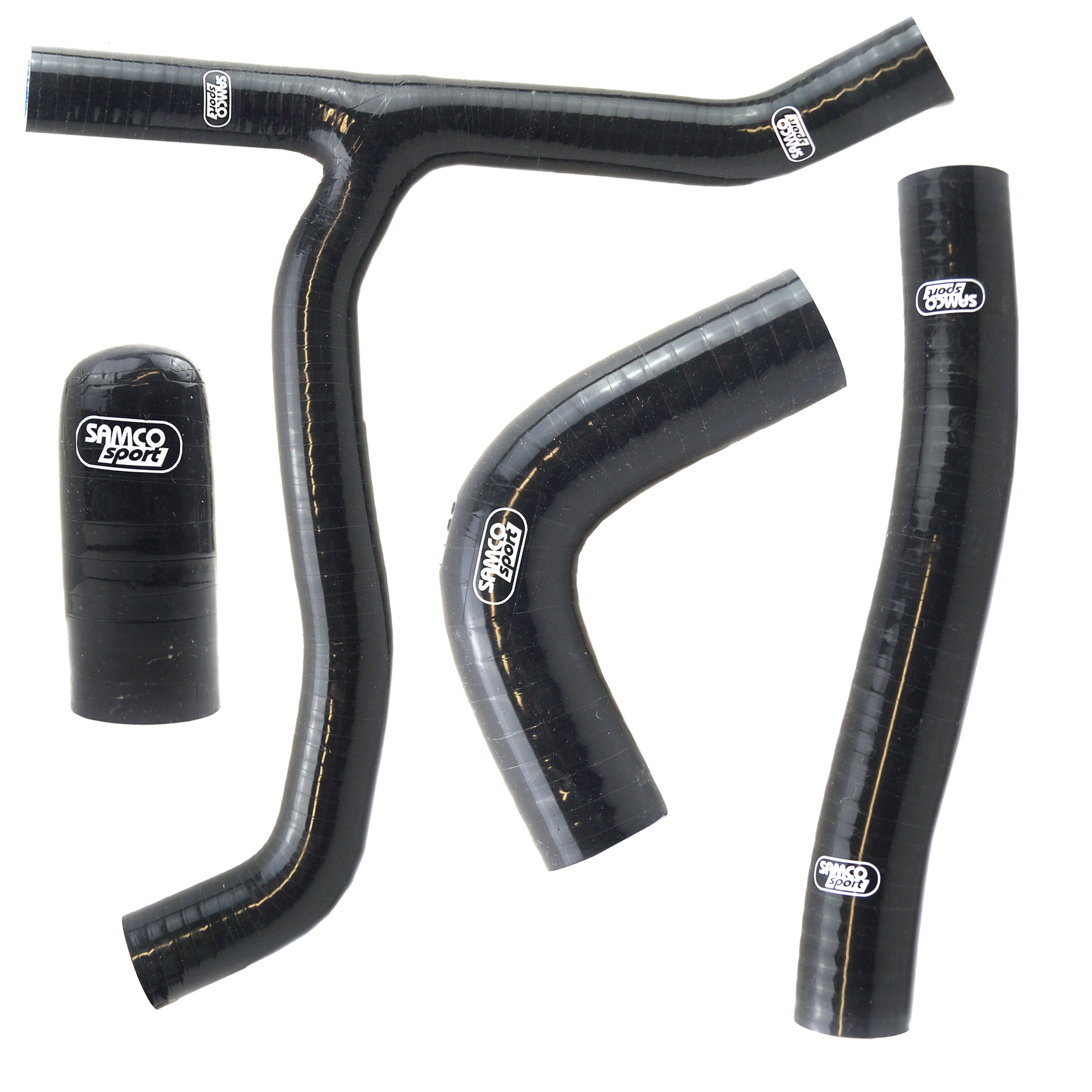 Honda CRF 450 R (Factory Re-Routing Hose Kit) 2017 - 2020 4 Piece SamcoSport Coolant Hose Kit