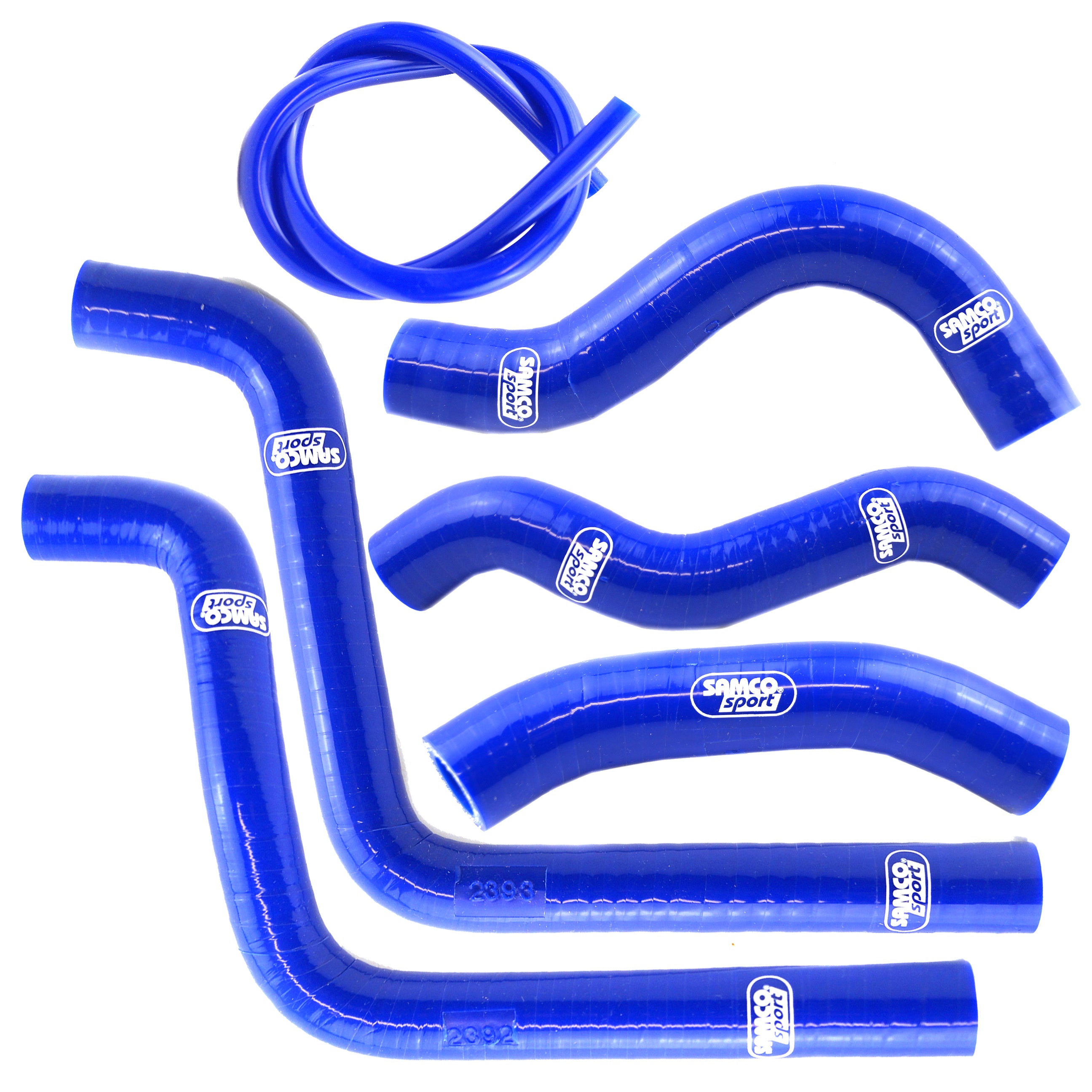 Honda CR 125 R 2001 - 2002 6 Piece Samco Sport Silicone Radiator Coolant Hose Kit
