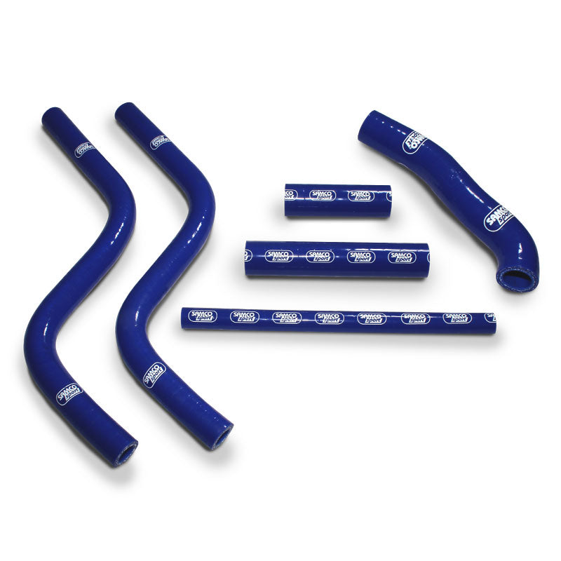 COOLANT HOSE 6 PIECE KIT BLUE 88-91 HONDA 250 CR R SAMCO SPORT HON-45-BU