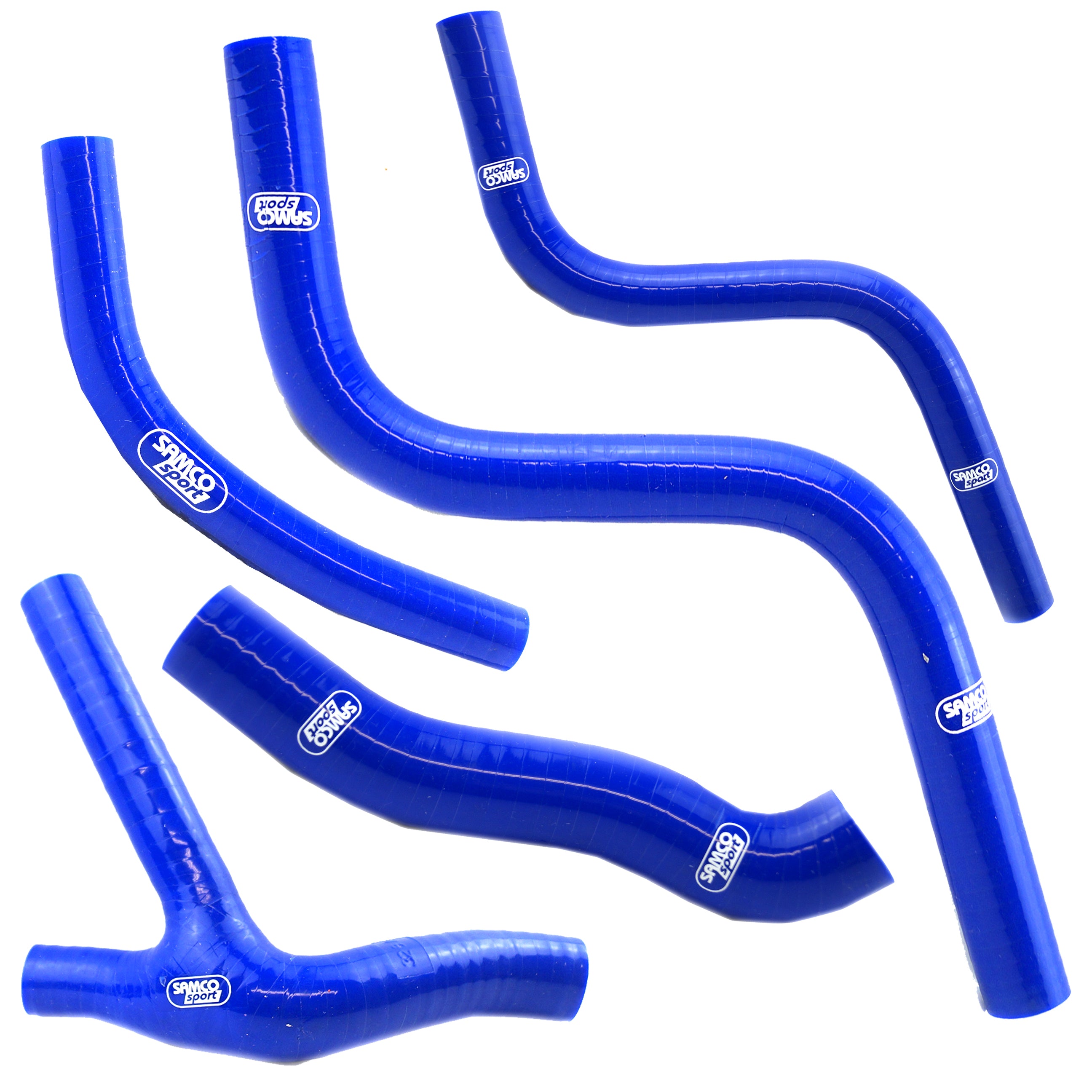 Honda CR 250 R 1985 - 1987 5 Piece Samco Sport Silicone Radiator Coolant Hose Kit