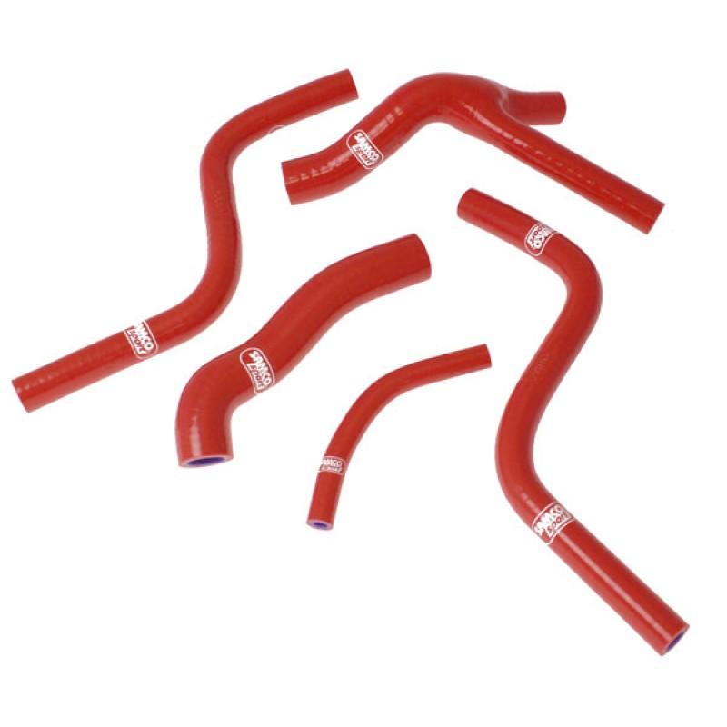 SAMCO HOSE KIT HONDA, 5 PIECE KIT, RED, HON-58 RD
