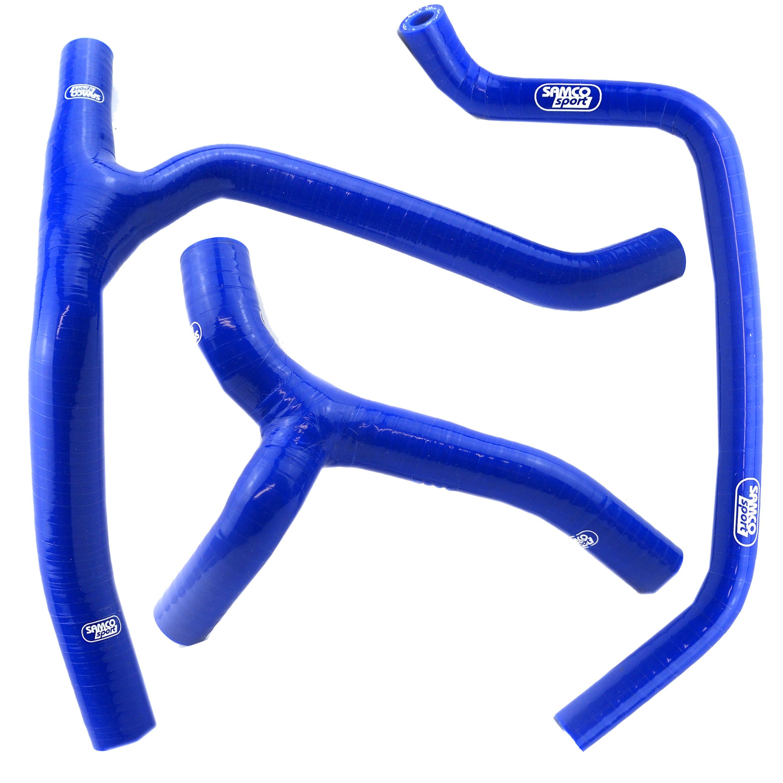 Kawasaki KLX 450 R 2007 - 2015 3 Piece Samco Sport Silicone Radiator Coolant Hose Kit