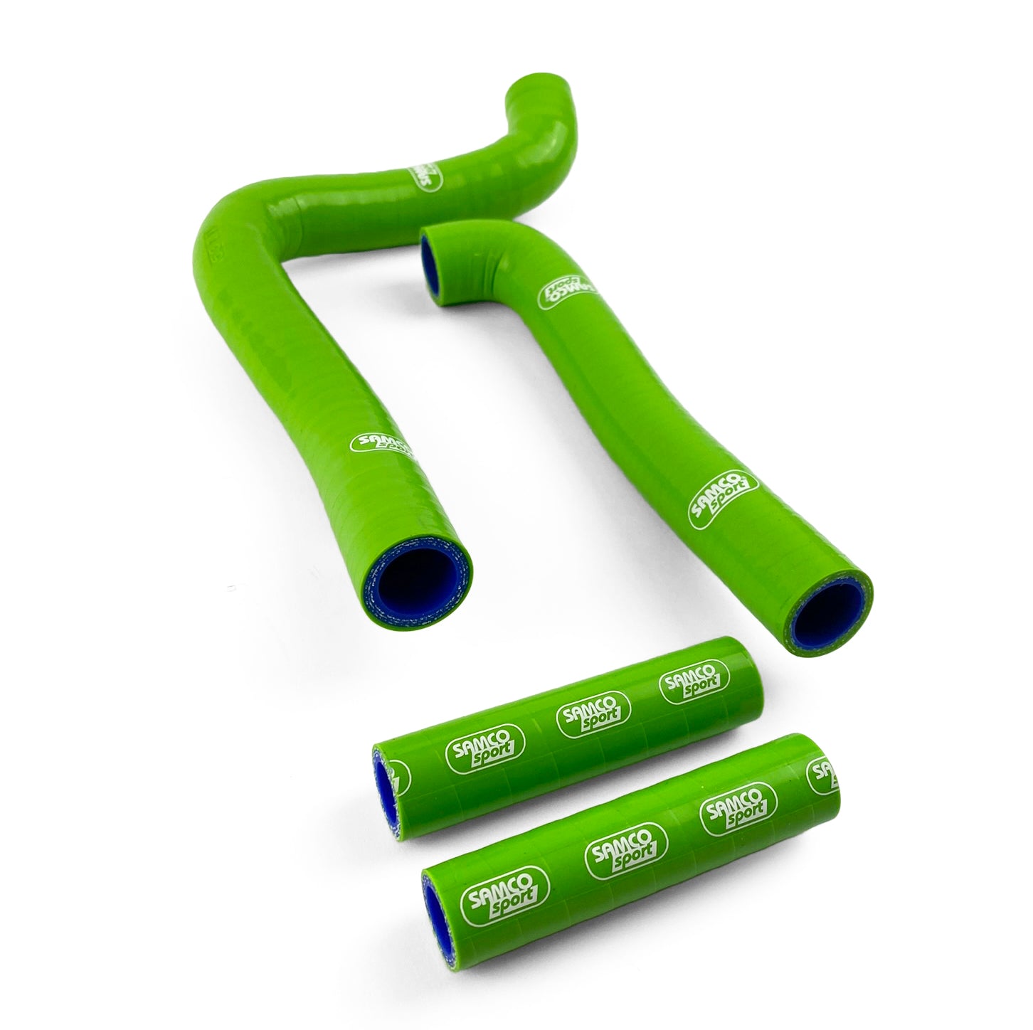 SAMCO HOSE KIT KAWASAKI, 4 PIECE KIT, GREEN, KAW-82 GREEN