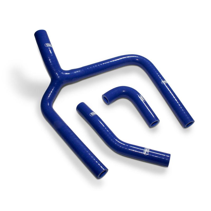 SAMCO HOSE KIT KAWASAKI Y DESIGN 3 PIECE KIT BLUE KAW-96 BU