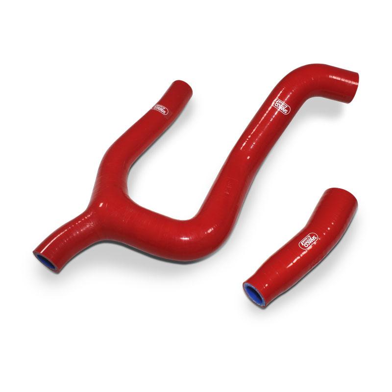 SAMCO HOSE KIT GASGASG Race Design, 2 PIECE KIT, RED, KTM-106 RD