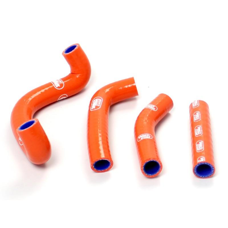 SAMCO HOSE KIT KTM, 4 PIECE KIT, ORANGE, KTM-30 OR