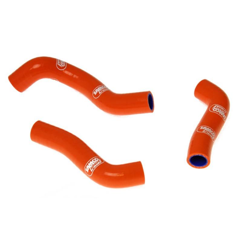 SAMCO HOSE KIT KTM, 3 PIECE KIT, ORANGE, KTM-38 OR