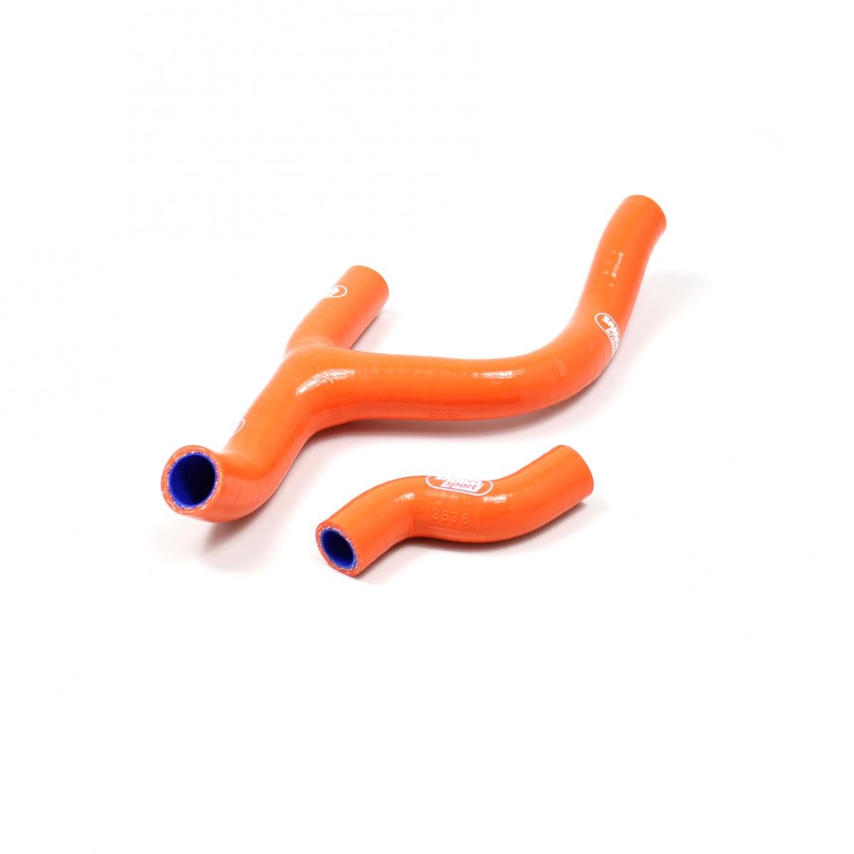 SAMCO HOSE KIT KTM Y' Piece Race Design, 2 PIECE KIT, ORANGE, KTM-39 OR
