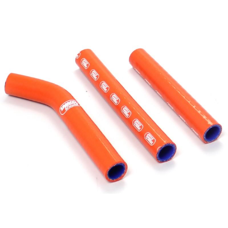 SAMCO HOSE KIT KTM Thermostat Bypass, 3 PIECE KIT, ORANGE, KTM-52 OR