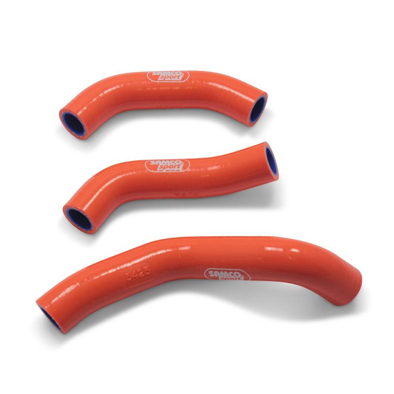 SAMCO HOSE KIT KTM Thermostat Bypass, 3 PIECE KIT, ORANGE, KTM-92 OR