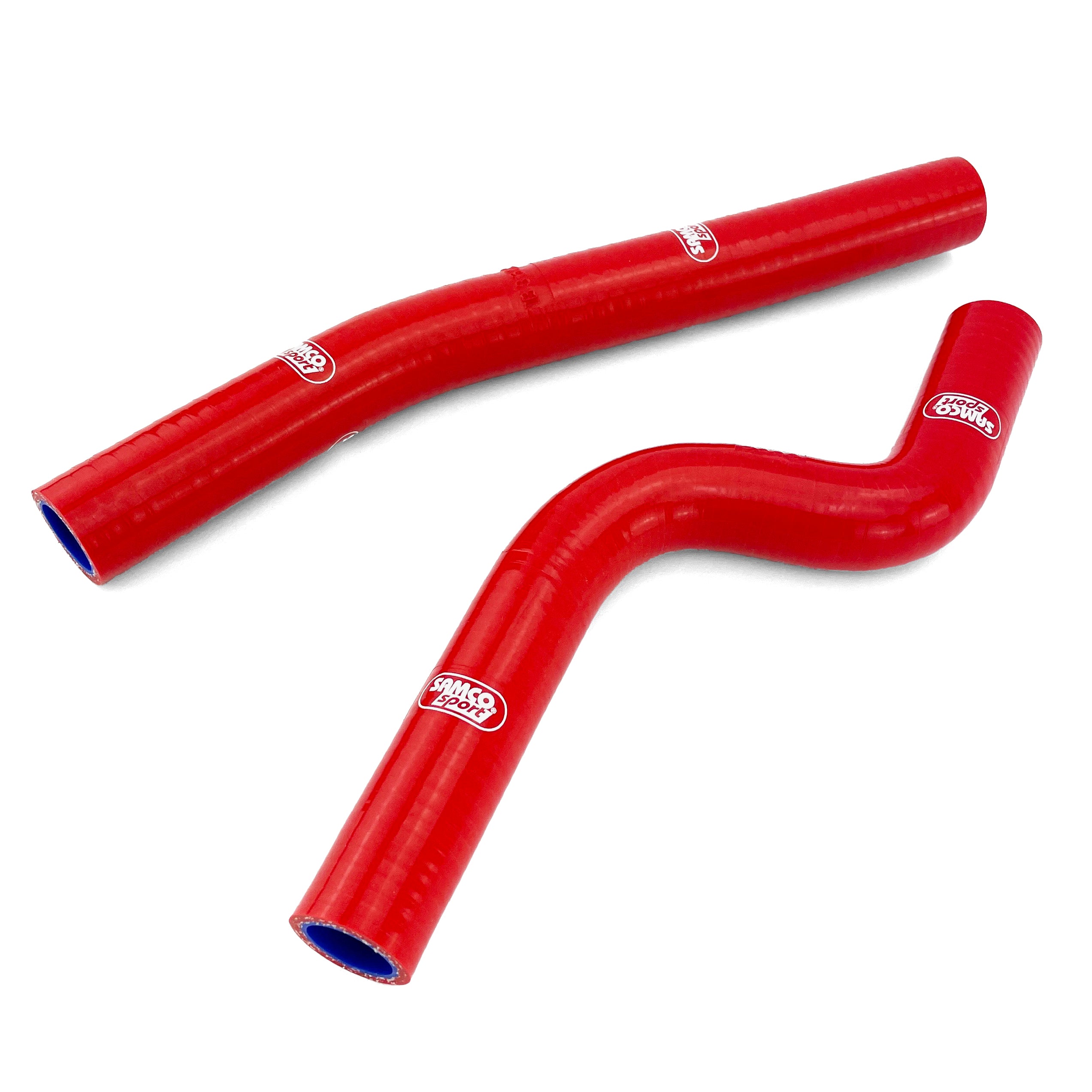 COOLANT HOSE 2 PIECE KIT RED 03-07 POLARIS 500 PREDATOR SAMCO SPORT POL-1-RD