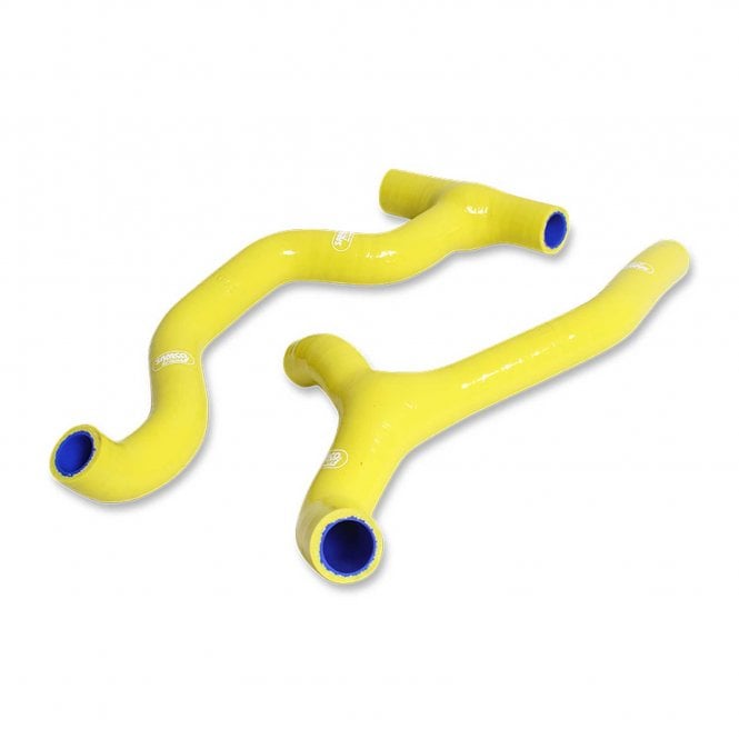 COOLANT HOSE 2 PIECE KIT YELLOW 24-26 TRIUMPH TF250-X, SAMCO SPORT TRI-23-YE