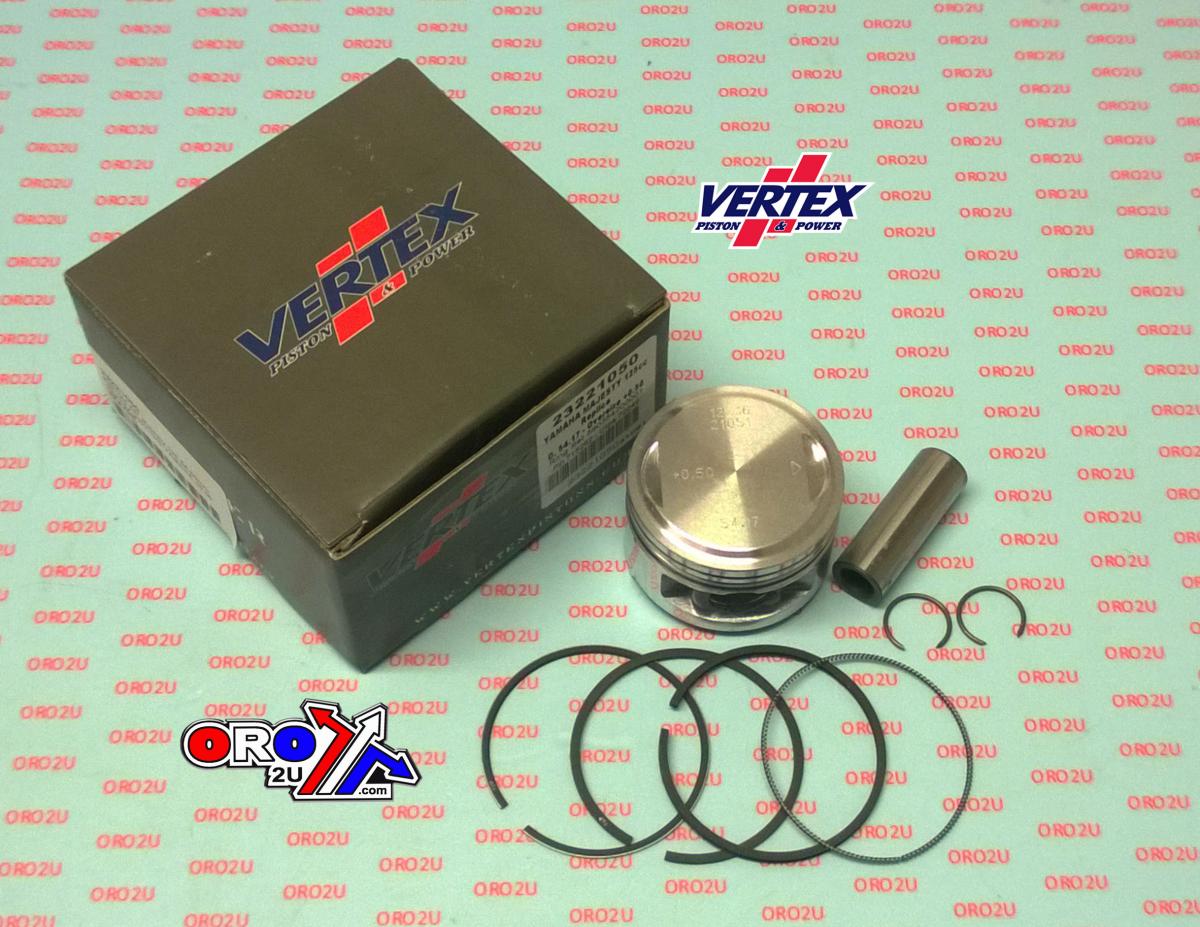 PISTON KIT Majesty 125 53.95mm, VERTEX 23221025 YAMAHA +0.25