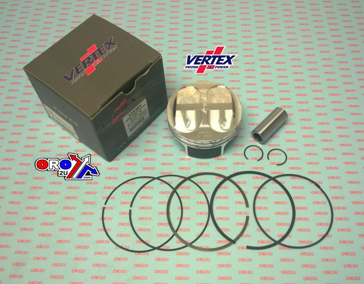 PISTON KIT VERTEX 94.0 B HC HONDA TRX 450 04-05, VERTEX 23546B HC COMPR 13,1:1