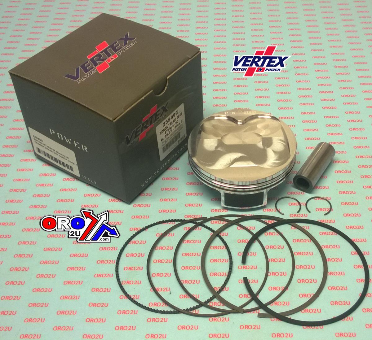 PISTON KIT VERTEX 96.0 A HC HONDA TRX 450 06-09/2013, VERTEX 23549A HC COMPR 13,5:1