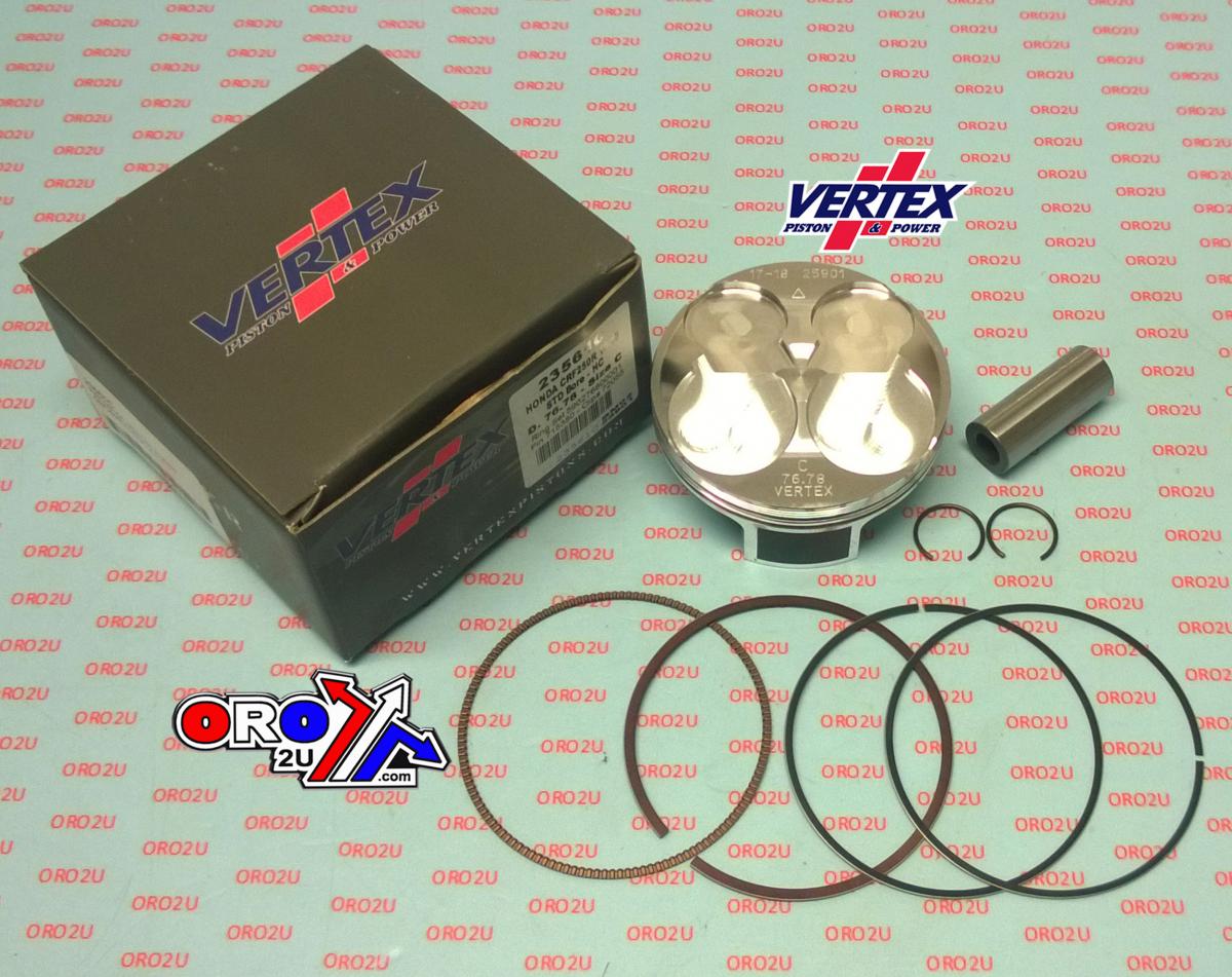 PISTON KIT VERTEX 76.8 A HC HONDA CRF 250 10-13, VERTEX 23561A HC COMPR 14,1:1