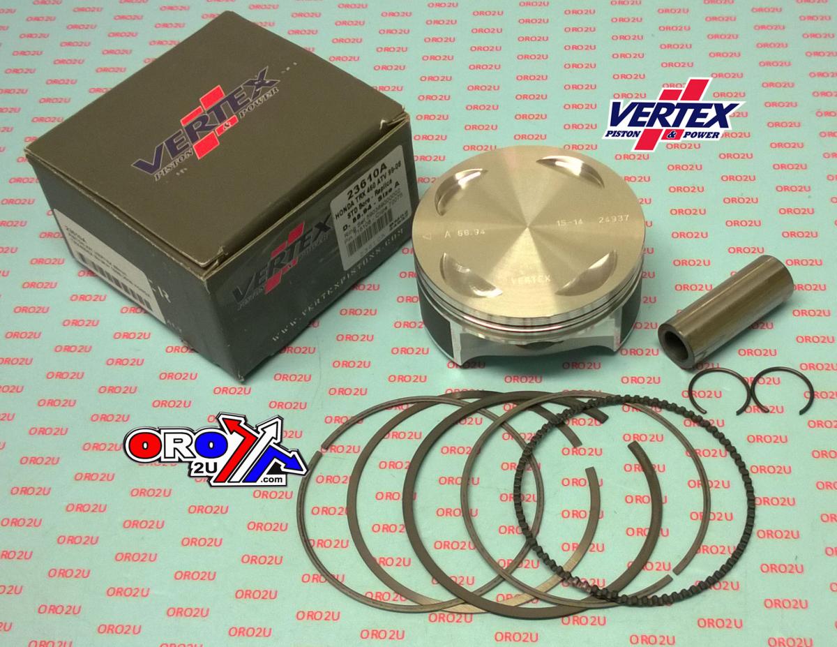 PISTON KIT VERTEX 77.0 A HC KAWASAKI KX/KXE 250 2010, VERTEX 23567A HC COMPR 13,9:1