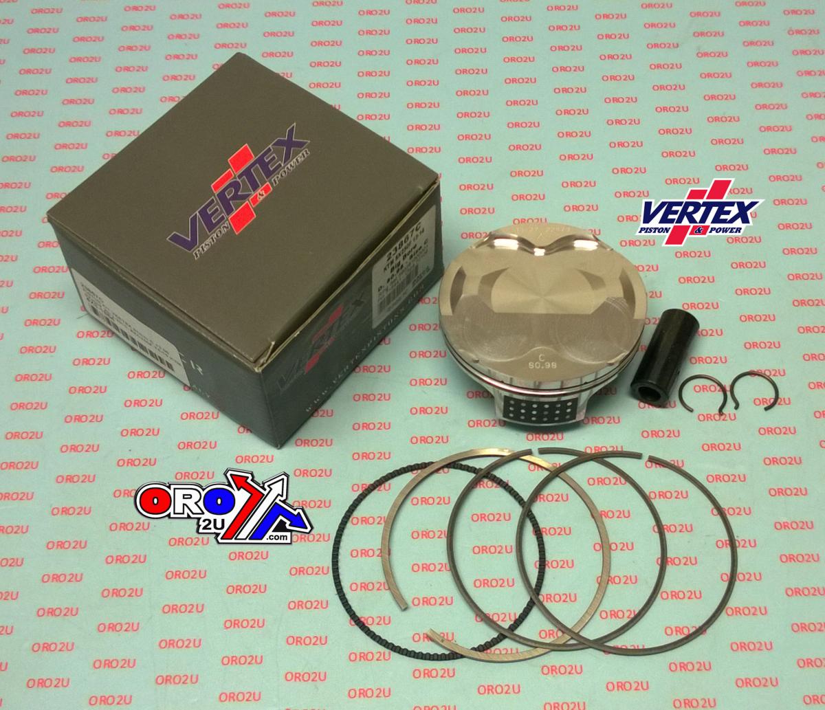 PISTON KIT VERTEX 81.0 B KTM EXC/SX 250 13-16, VERTEX 23867B HUSKY OS+3.00 BIG BORE COMPR 13,9:1