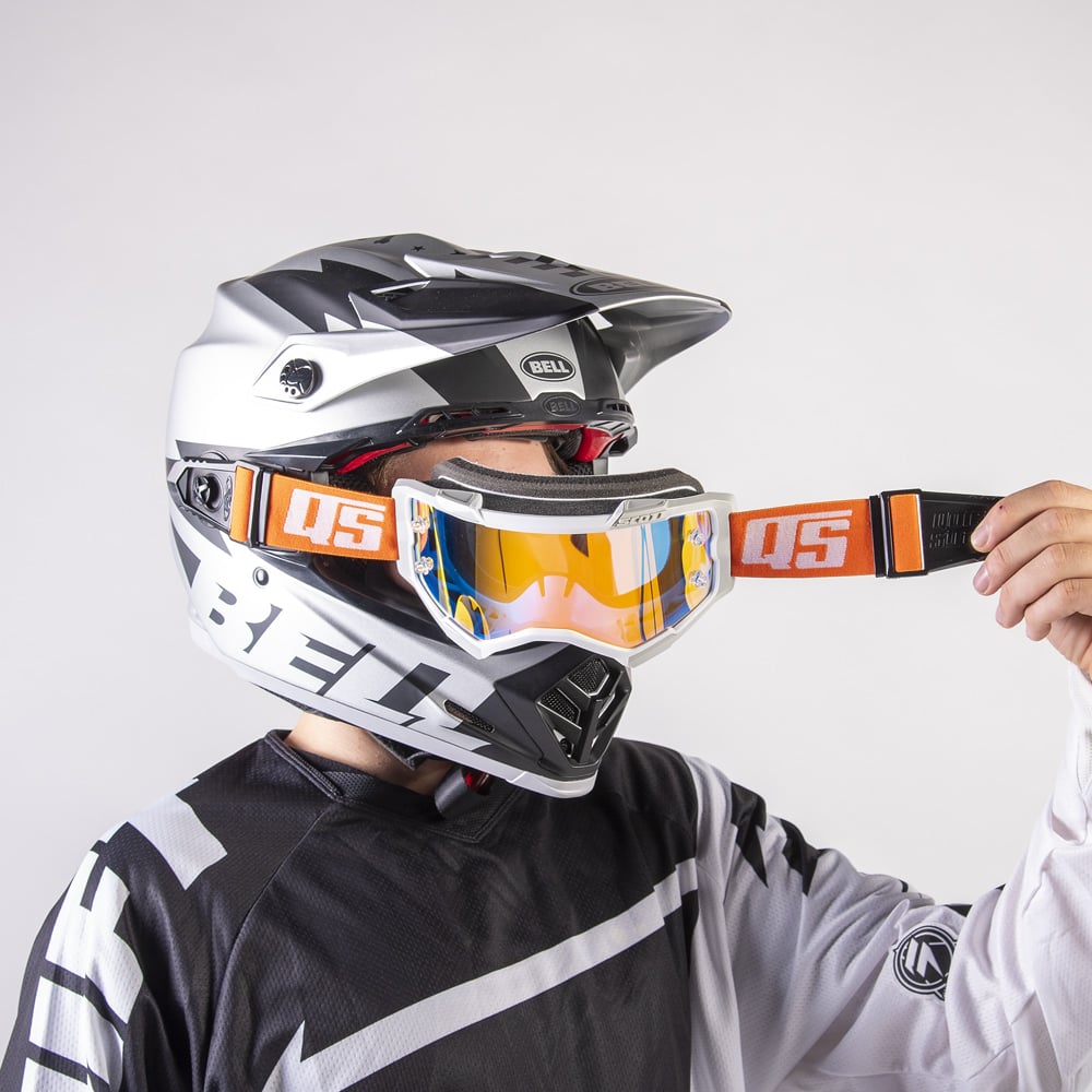 FACTORY EFFEX GOGGLE QUICK STRAP RED QS-15