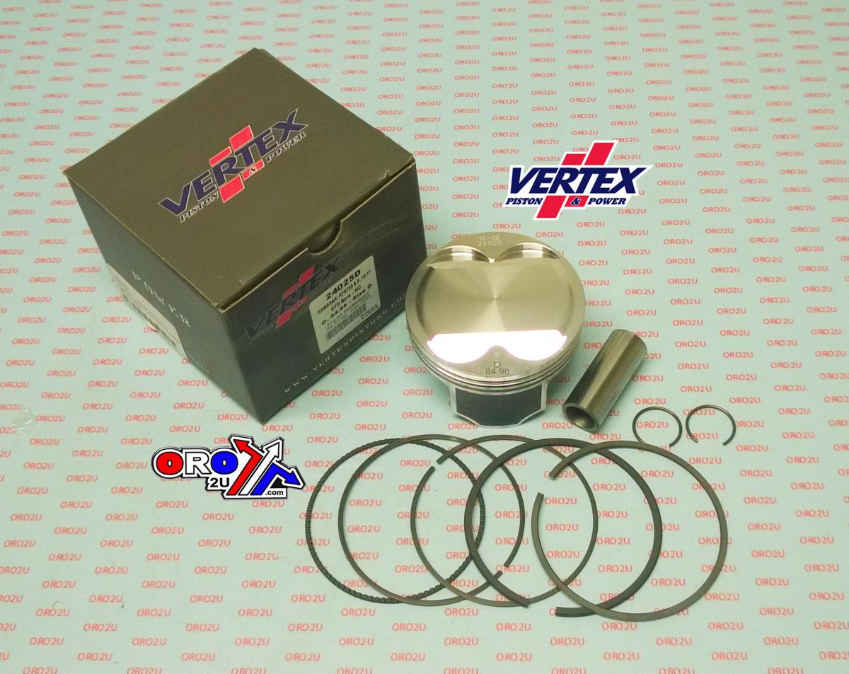 PISTON KIT VERTEX 85.0 D HC KAWASAKI KFX 750 15-17, VERTEX 24025D BRUTE FORCE HC COMPR 12.1:1