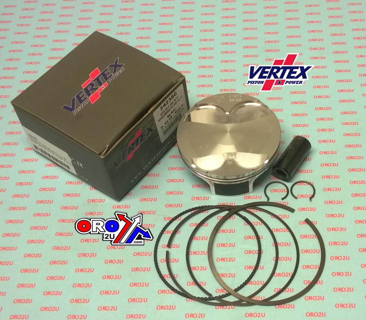 PISTON KIT VERTEX 90.0 B KTM SX/EXC 350 16-22, VERTEX 24238B OS+2:00 BIG BORE GAS GAS/HUSKY