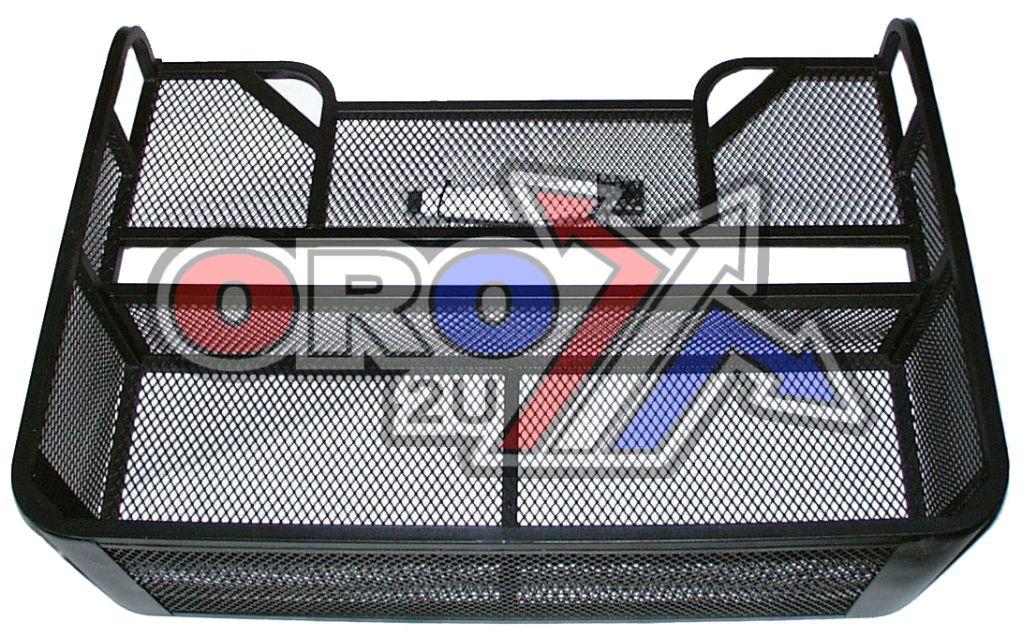 ATV STEEL CARGO RACK / WIRE BASKET, REAR DROP 105x73cm, ((fitting kit not included))