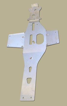 FULL SKID PLATE ALUMINUM 06-13 POLARIS SPORTSMAN 500/800, 715 RICOCHET