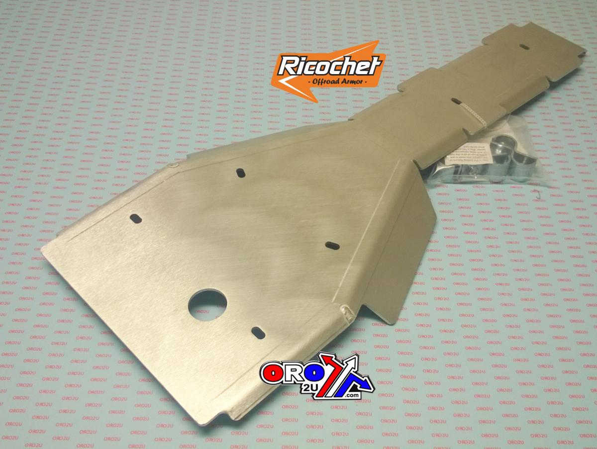 FULL SKID PLATE ALUMINUM 08-15 YAMAHA RAPTOR 250, 723 RICOCHET