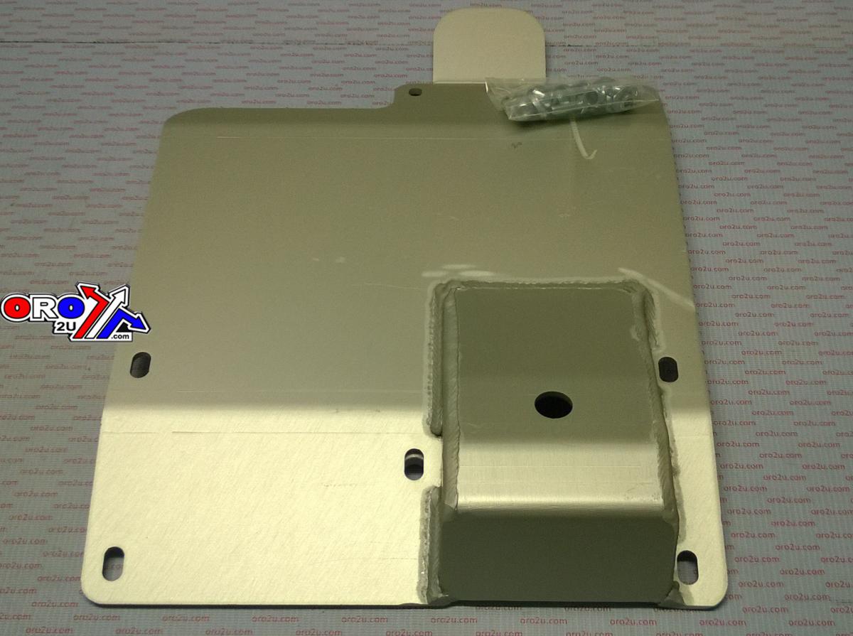 REAR SKID PLATE ALUMINUM 12-13 HONDA FOREMAN TRX 500, 523 RICOCHET