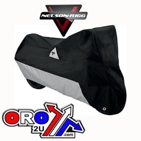 FALCON DEFENDER BLACK XL, MOTORCYCLE BIKE COVER, DE-2000-04-XL