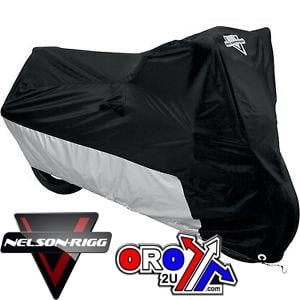 DELUXE ALL SEASON BLACK LARGE, MOTORCYCLE BIKE COVER, MC-904-03-LG