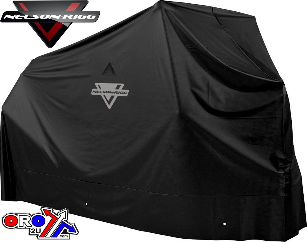 ECONO COVER BLACK X-LARGE, MOTORCYCLE BIKE SOFT PVC, MC-900-04-XL
