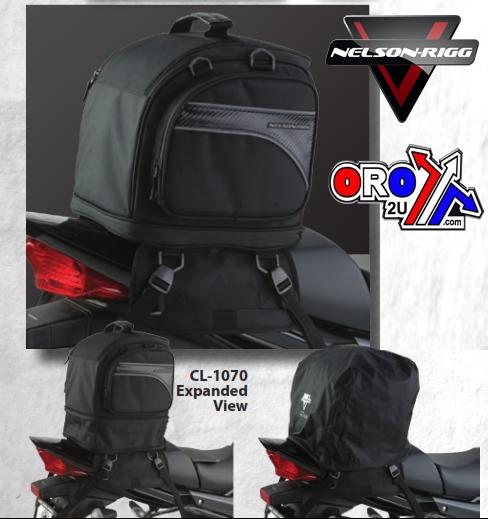 TAIL BAG EXPANDABLE PACK, NELSON-RIGG CL-1070