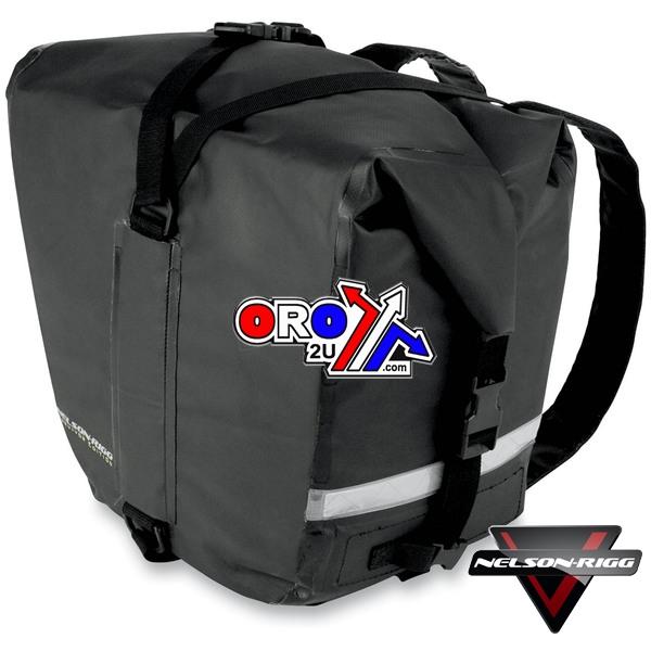 SADDLEBAGS ADVENTURE DRY, NELSON-RIGG SE-2050-BLK