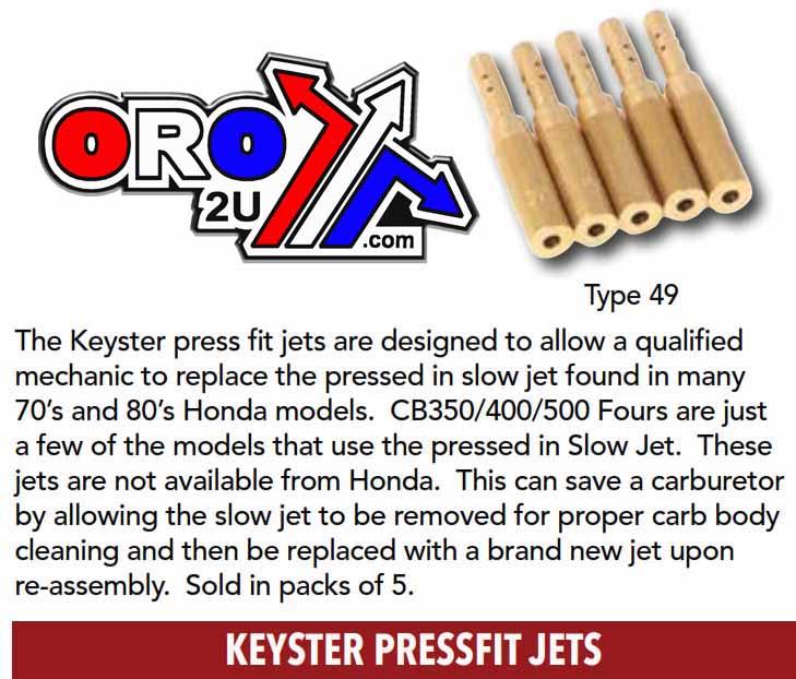 42 SLOW JET KEYSTER TYPE 49 18-5918