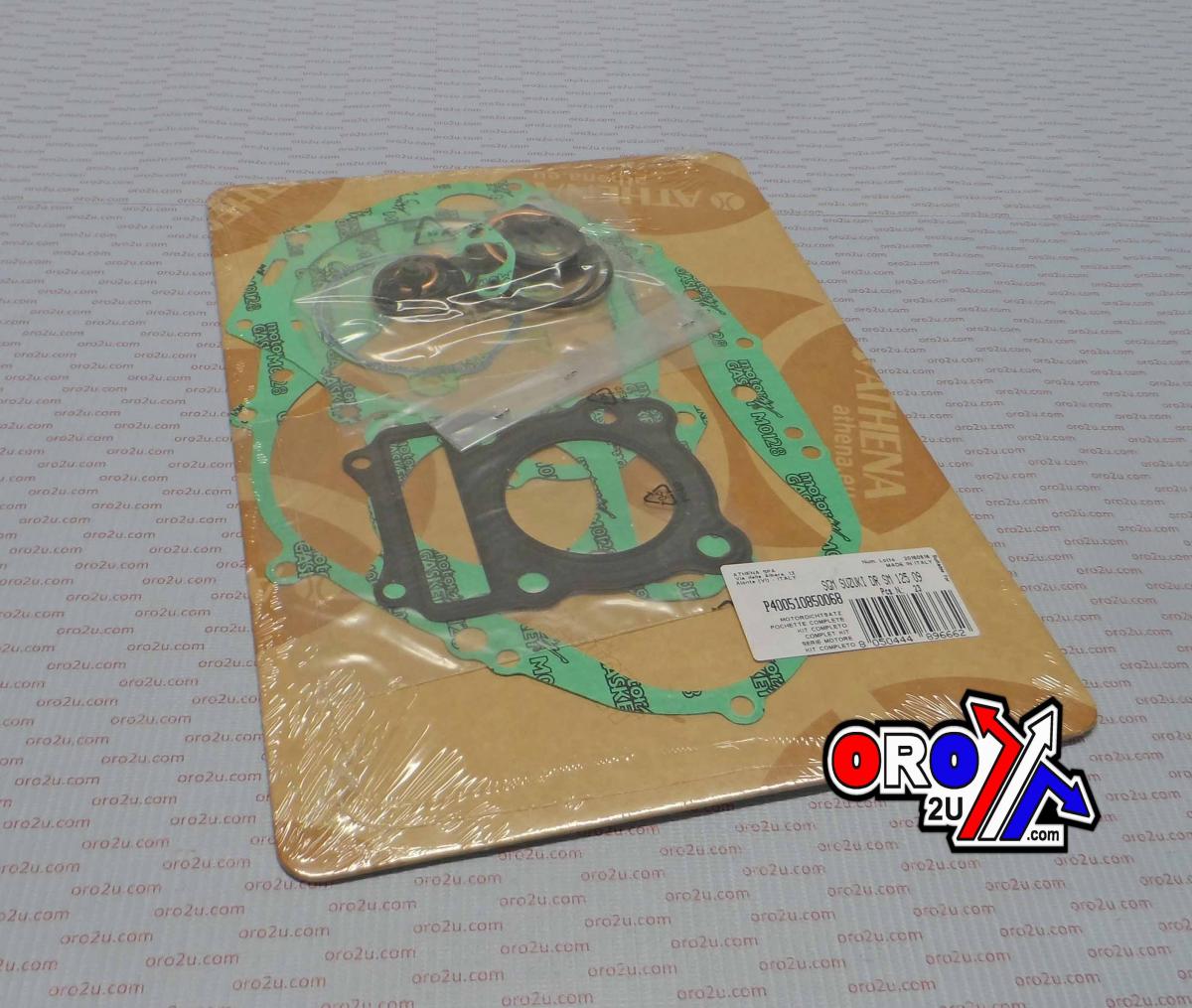 GASKET FULL SET 2009 DR125SE, ATHENA P400510850068 23pcs.