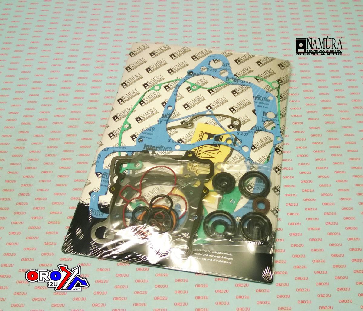GASKET FULL SET 16-18 RM-Z250, NAMURA NX-30042F