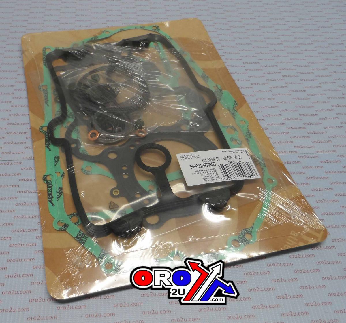 GASKET FULL KIT CB500 89-96, ATHENA P400210850503 HONDA