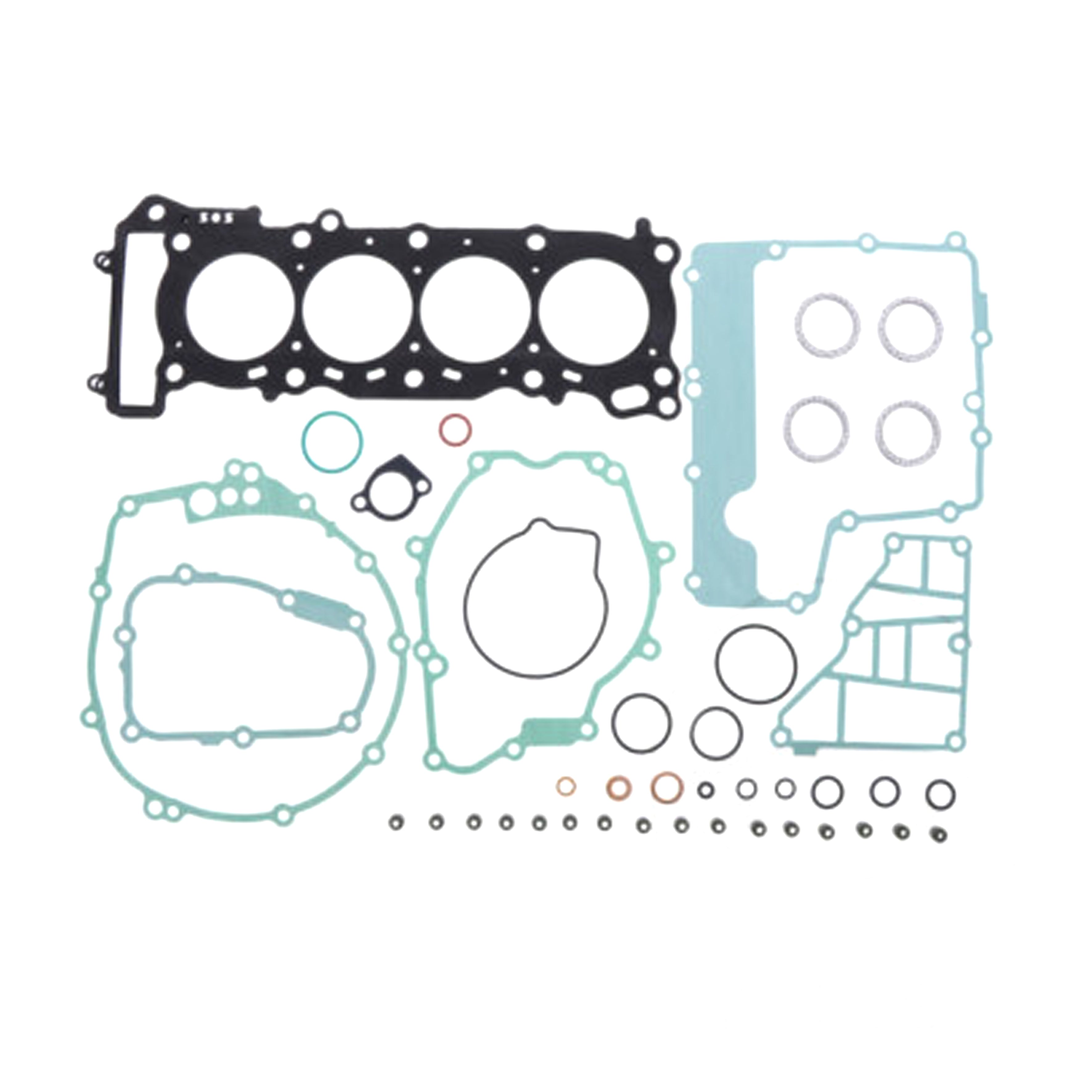 GASKET FULL SET XJ600 JX6, ATHENA P400485870169 YAMAHA