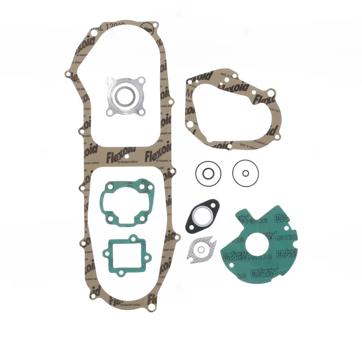 GASKET FULL SET YAM YH/MY50 APR SR50 BENELLI 491, ATHENA P400485850007 MALAGUTI F12