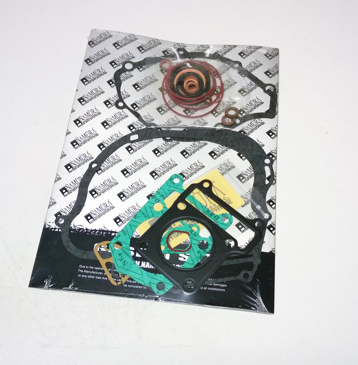 GASKET FULL SET TTR125 YFM125 YBR125, NAMURA NA-40020F XT125 05-08, 28-7307