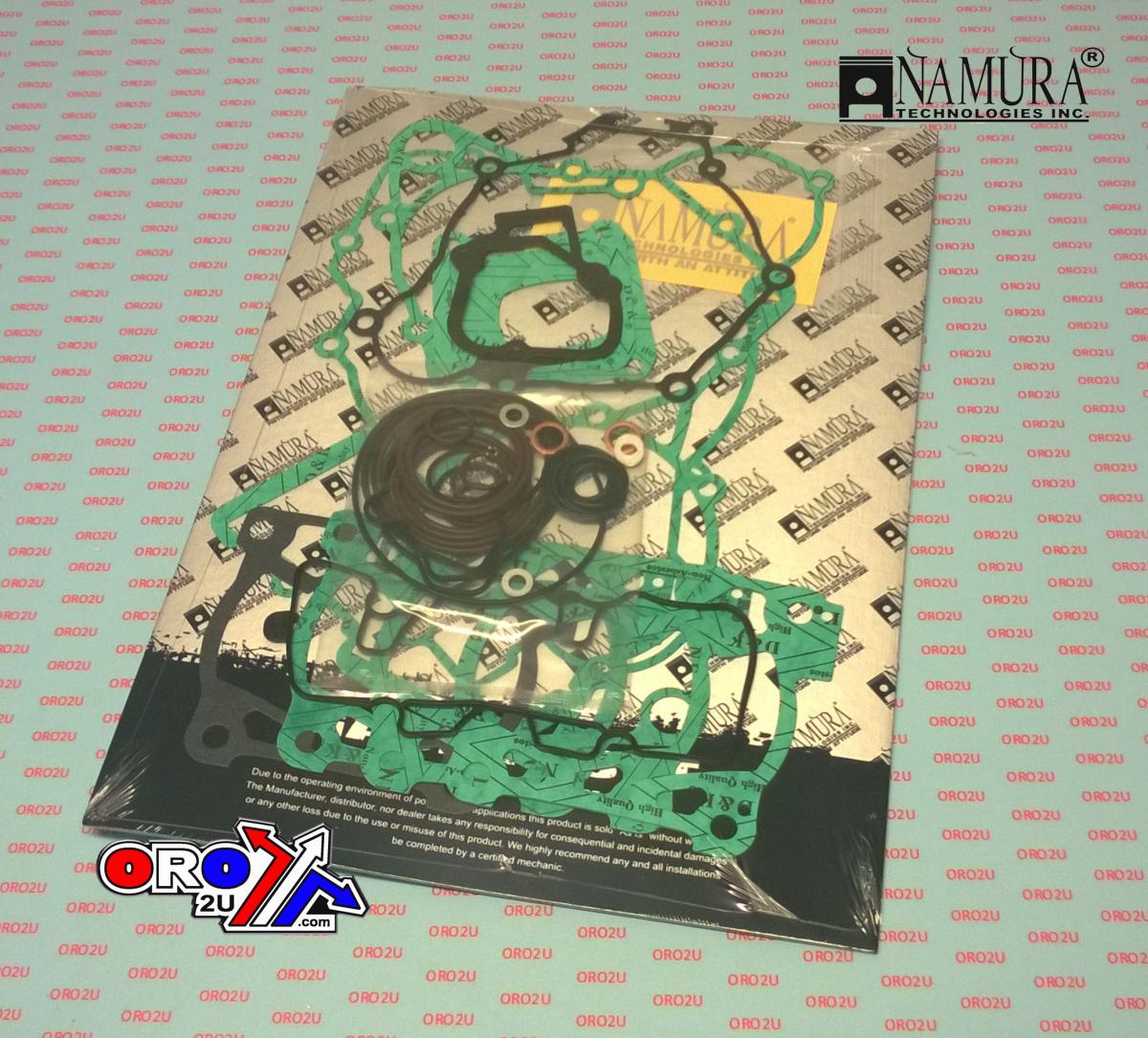 COMPLETE GASKET 16-17 KTM 125, NAMURA NX-70093F, 125 150 SX XC-W, TC TX TE 125 150 16-17