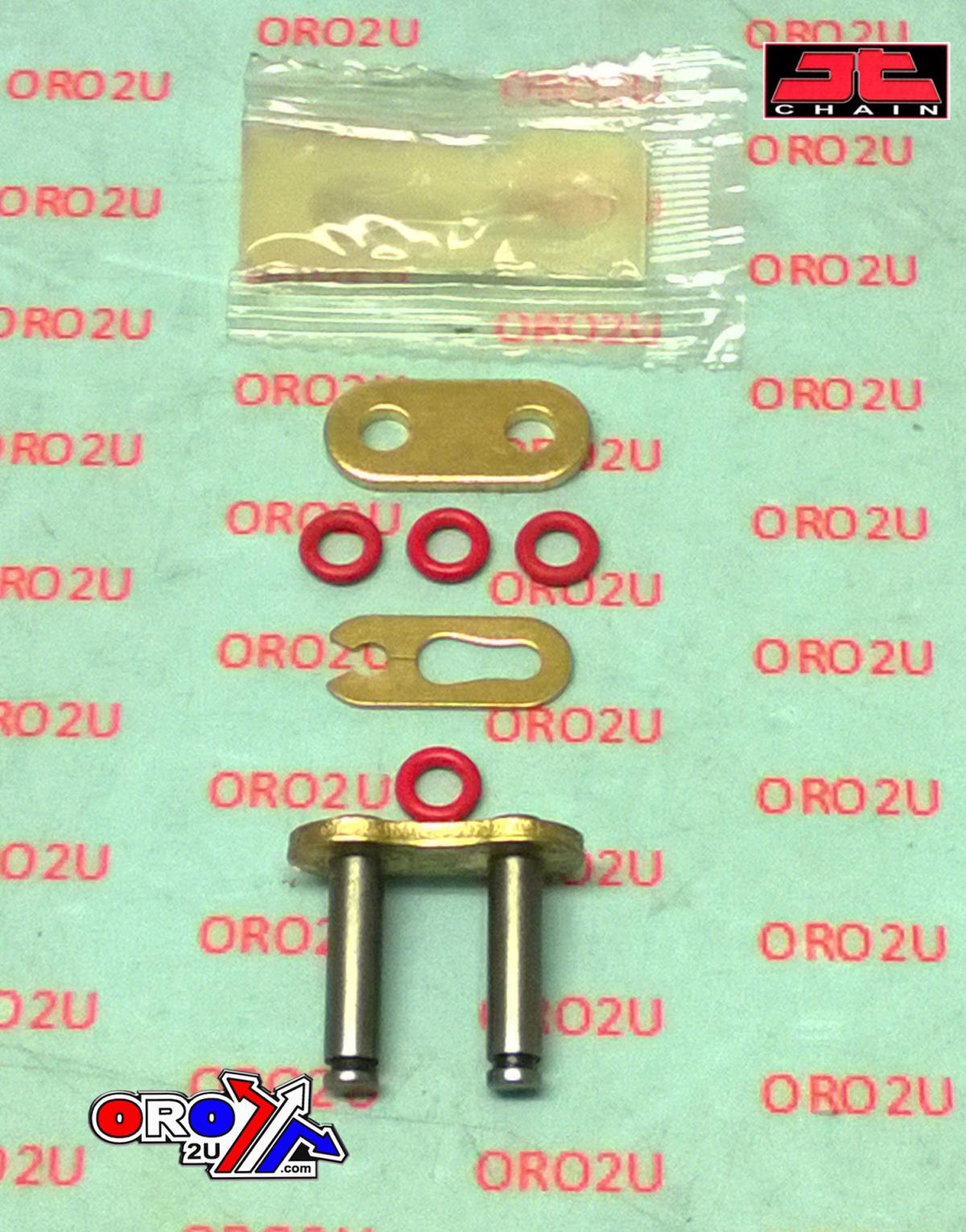 JT CHAIN 428HPO GB SPRING LINK, O-RING, JTC-L-428HPOGB-S