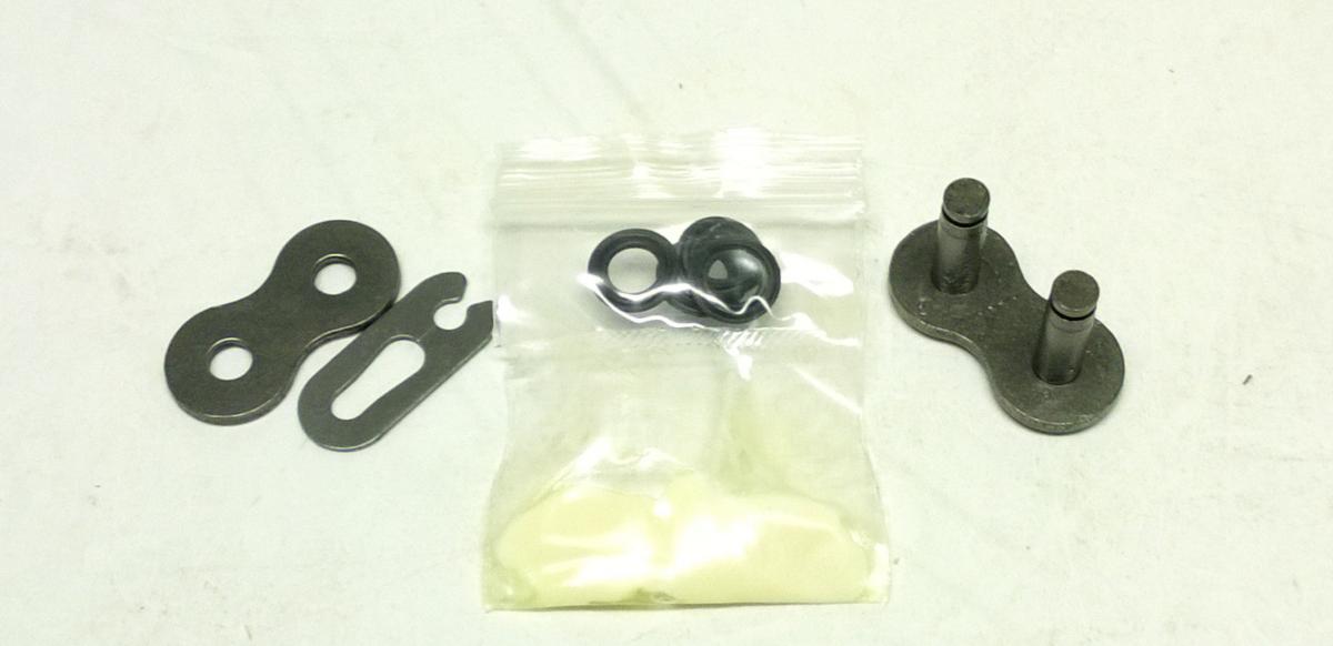 JT CHAIN 520X1R3 SPRING LINK, BLACK, X-RING JTC-L-520X1R3-S