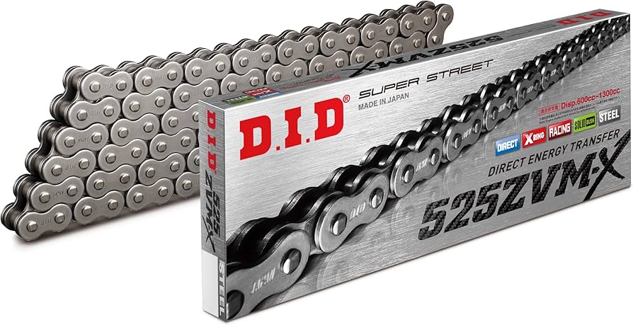 DID 525ZVM-X BLACK CHAIN 116L DID525ZVMX116