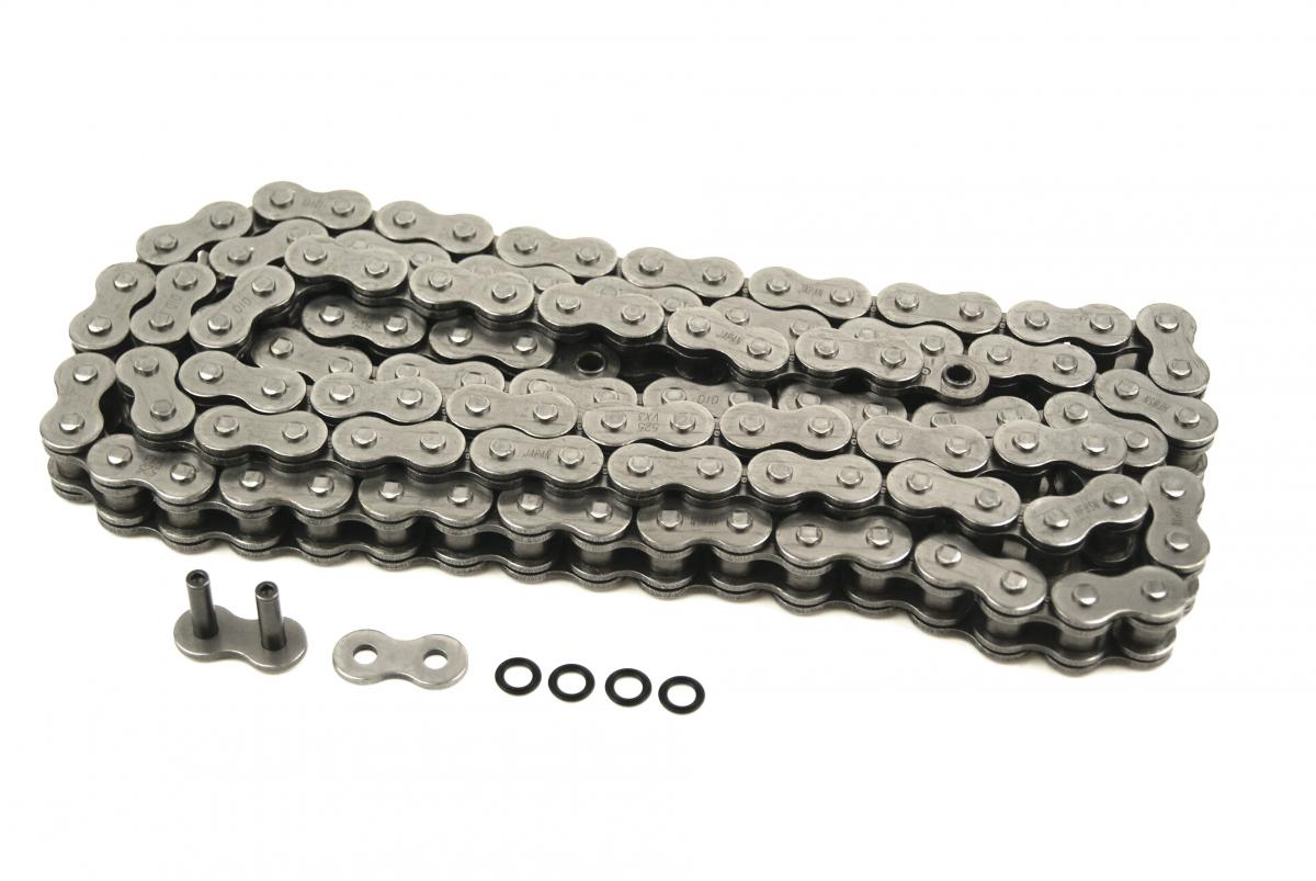 DID 525VX BK X-RING CHAIN 120L ZJ, DID525VX120, 3011860 30-878.120