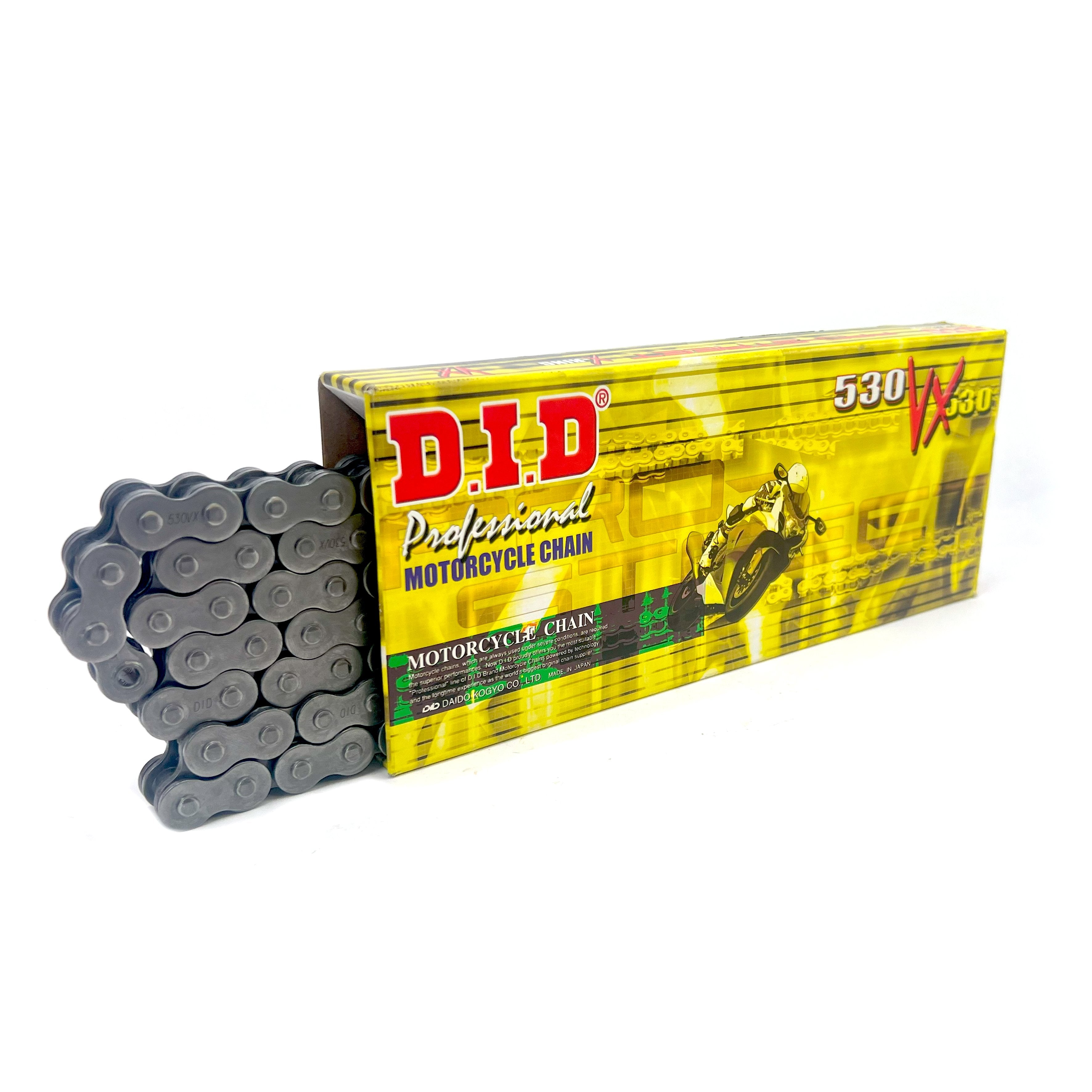 DID 530/50VX X-RING CHAIN 108L, DID530VX108, 530VX