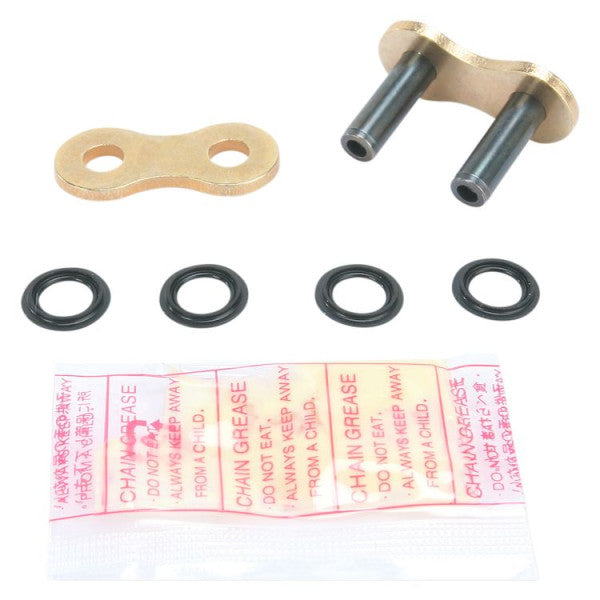 DID 428VX GOLD RIVET LINK, DID-L-428VXGBZJ, DID428VXGB ZJ Rivet Link, 3110898, DIDRL428VXGBZJ